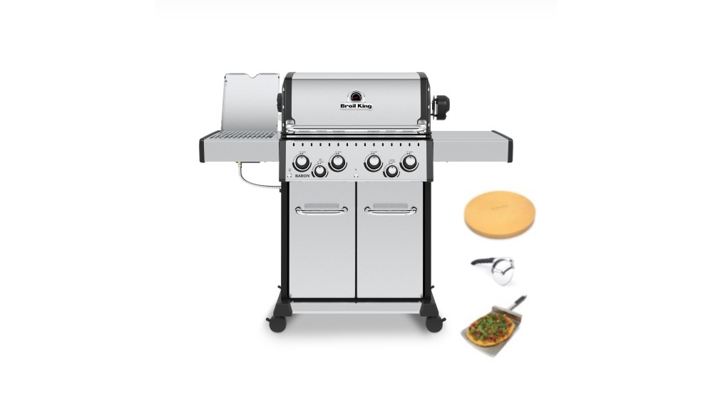 Broil King Baron S490 IR Free Cover Accessories The BBQ Shop